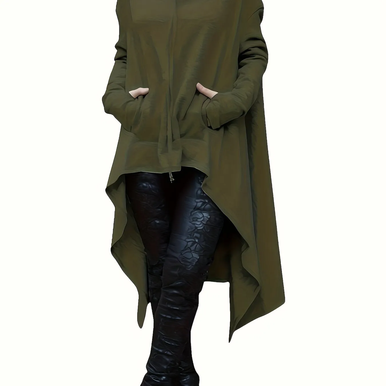 Oversized Women Asymmetric Sweatshirt