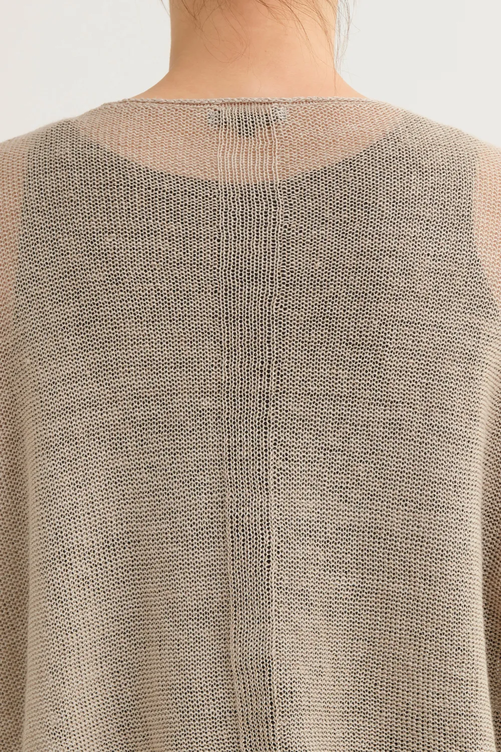 Pas de Calais Normandy Vintage Linen Pullover