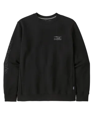 Patagonia '73 Skyline Uprisal Crew Sweatshirt - Ink Black