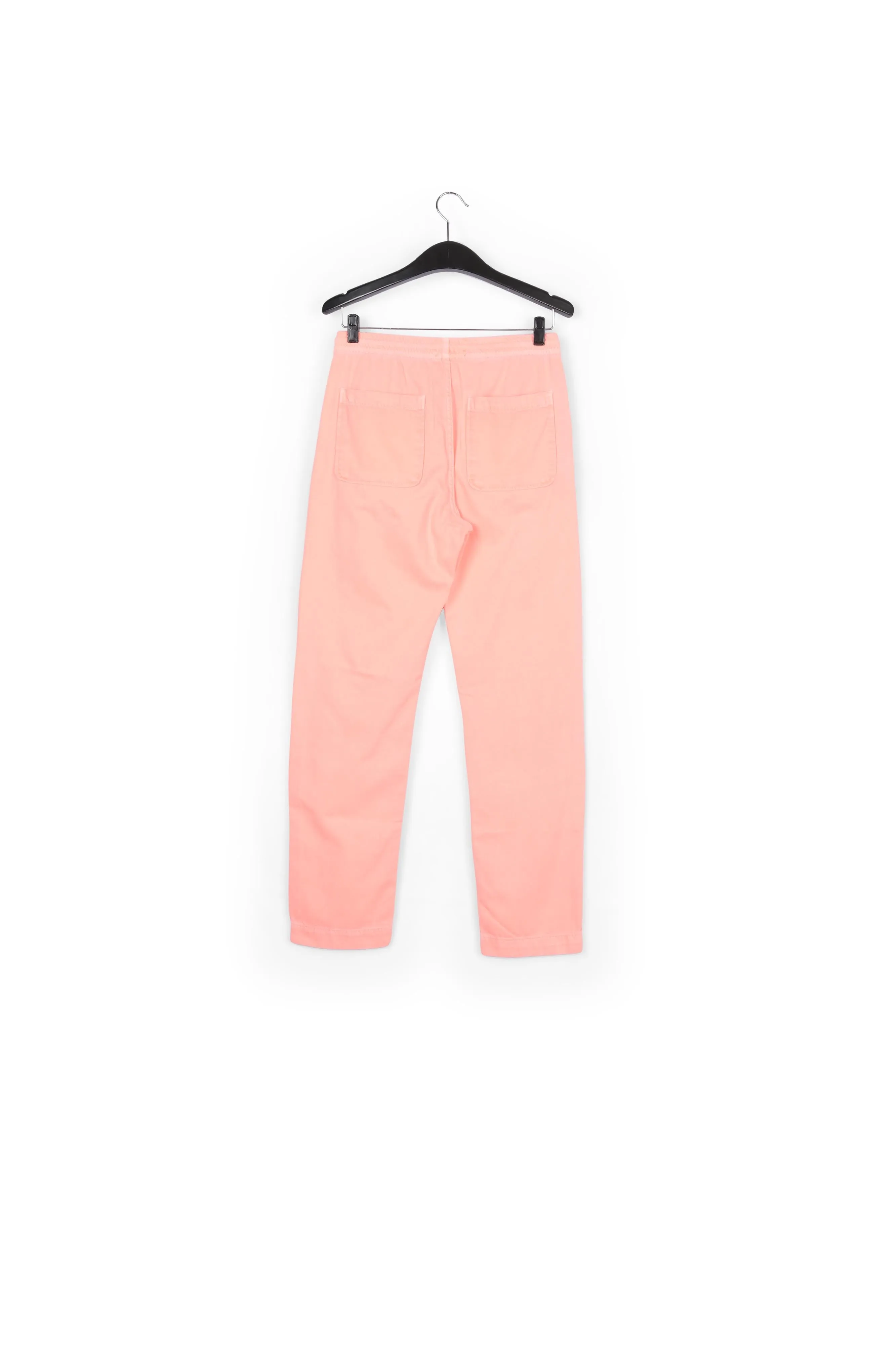 Peach boyfriend-fit jeans