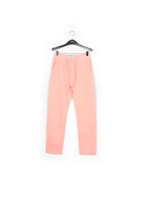 Peach boyfriend-fit jeans