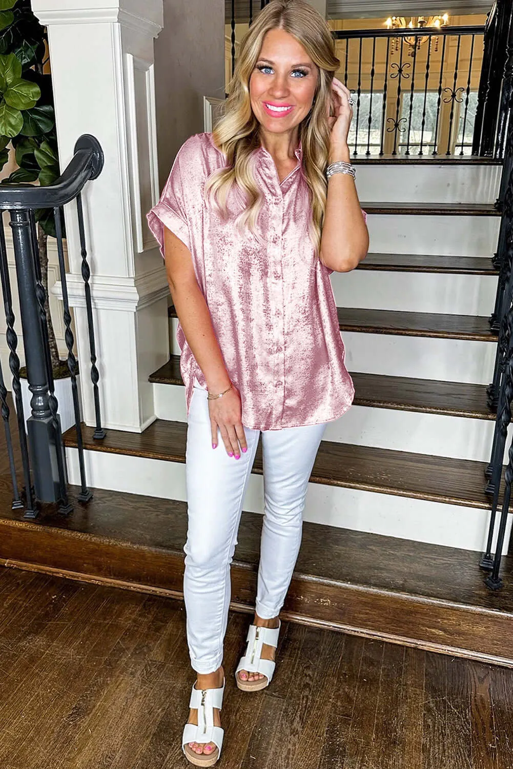 PINK CHAMPANGE TOP