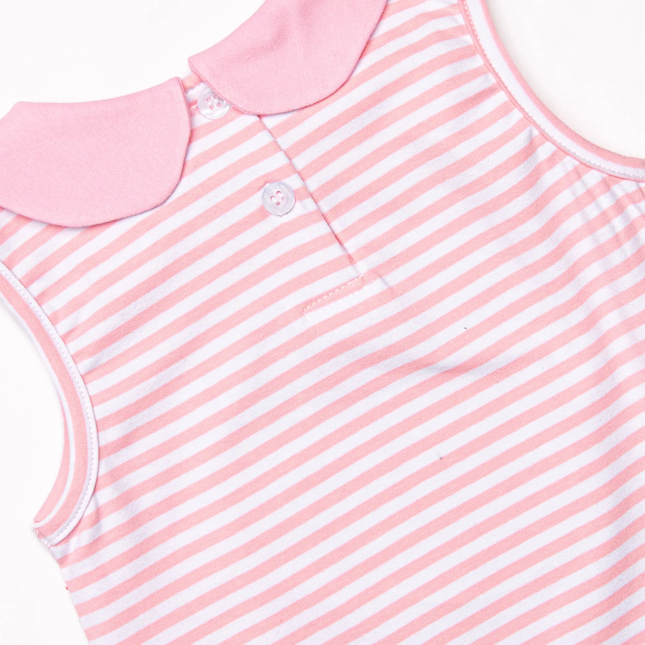 Pink Lady Lemon Applique Diaper Set, Pink