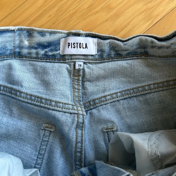 Pistola distressed boyfriend jeans