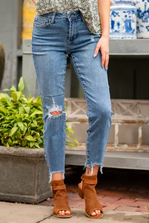 Plus Size Bartow Mid Rise Slim Fit