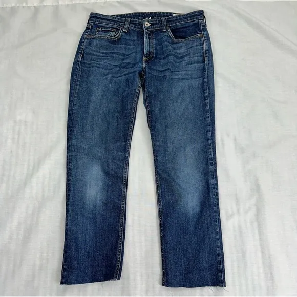 Rag &amp; Bone Women’s size 26 Dre Slim Boyfriend Taw Hem Stretch Jesns