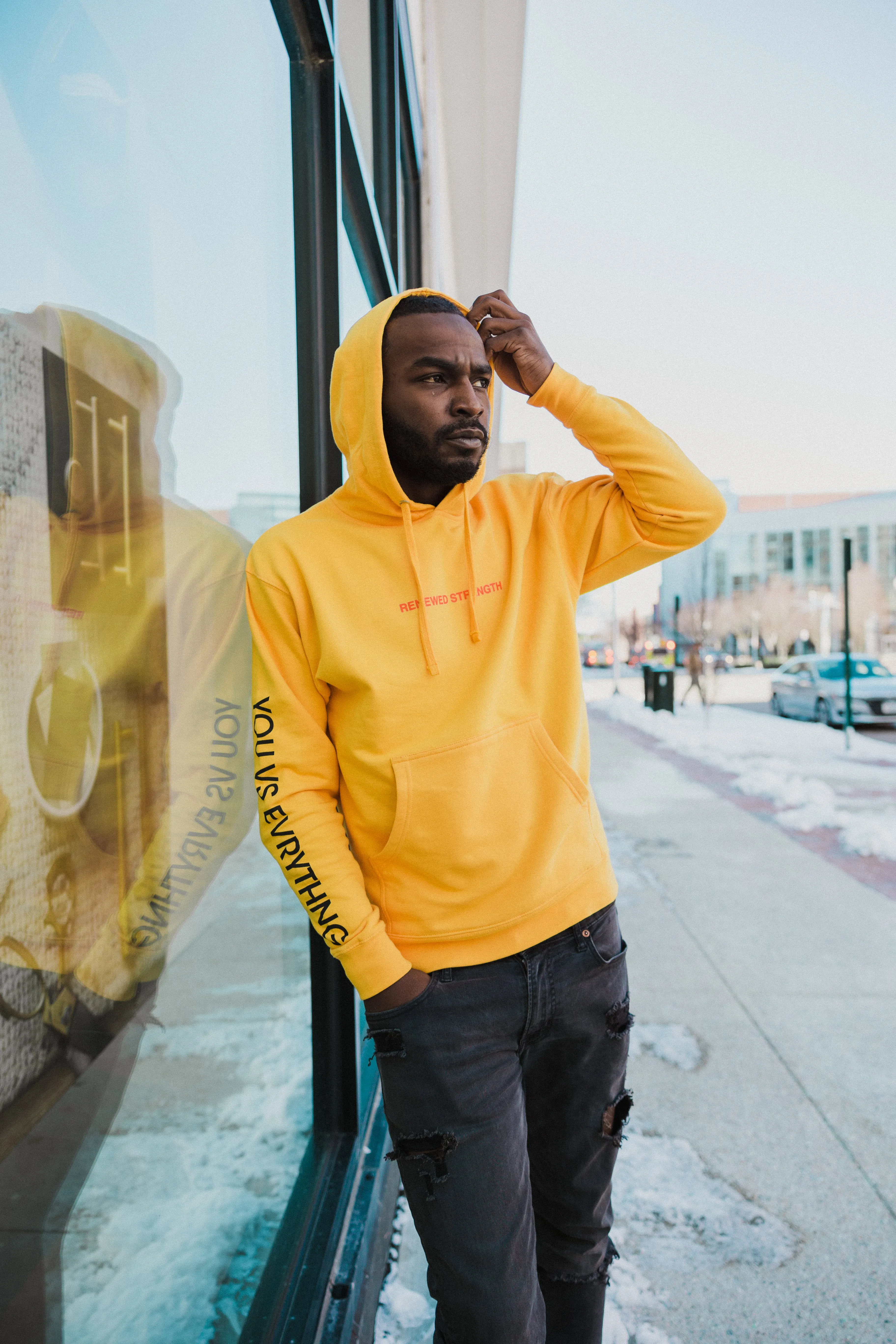 Renewed Strength Hoodie "Gold"
