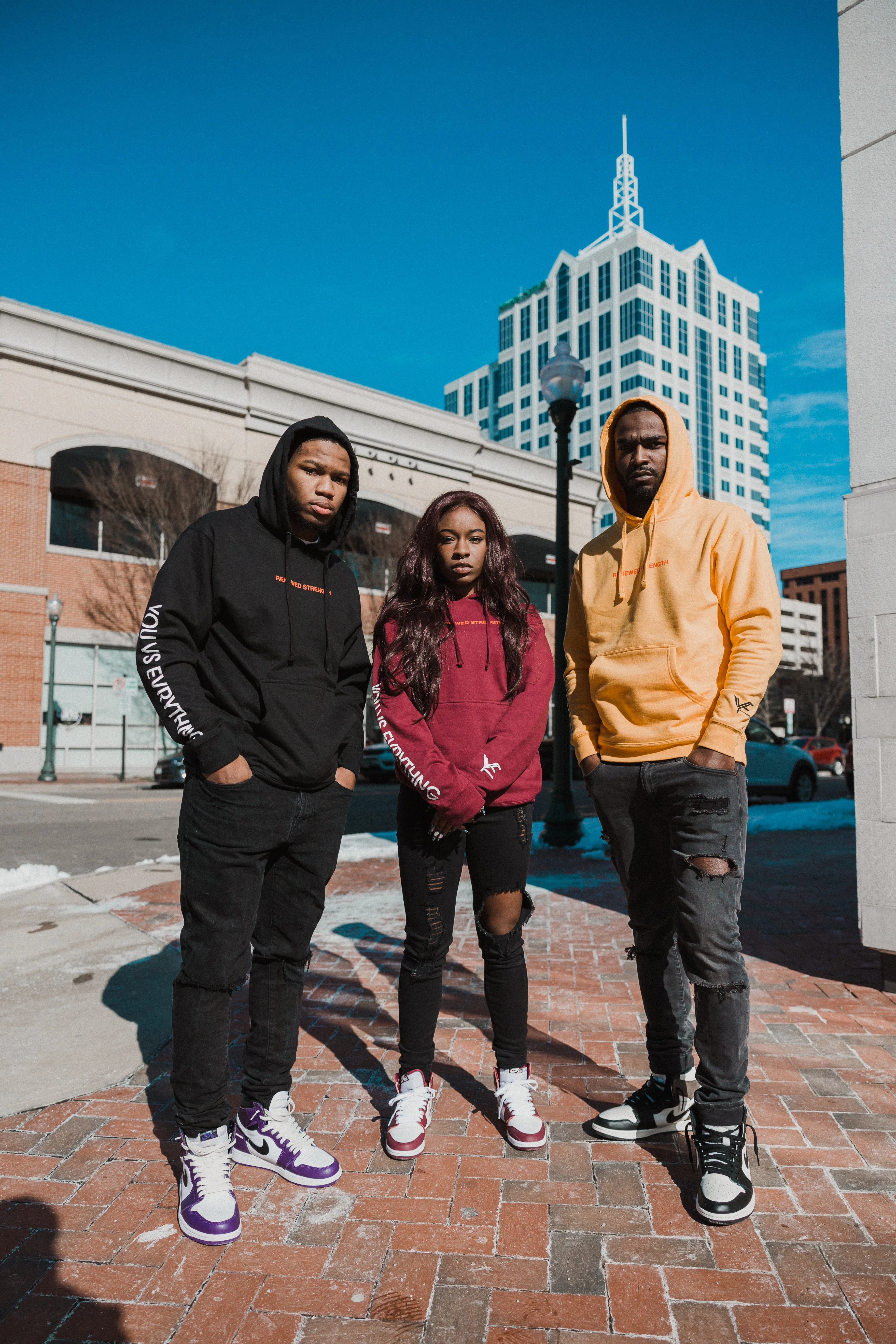Renewed Strength Hoodie "Gold"