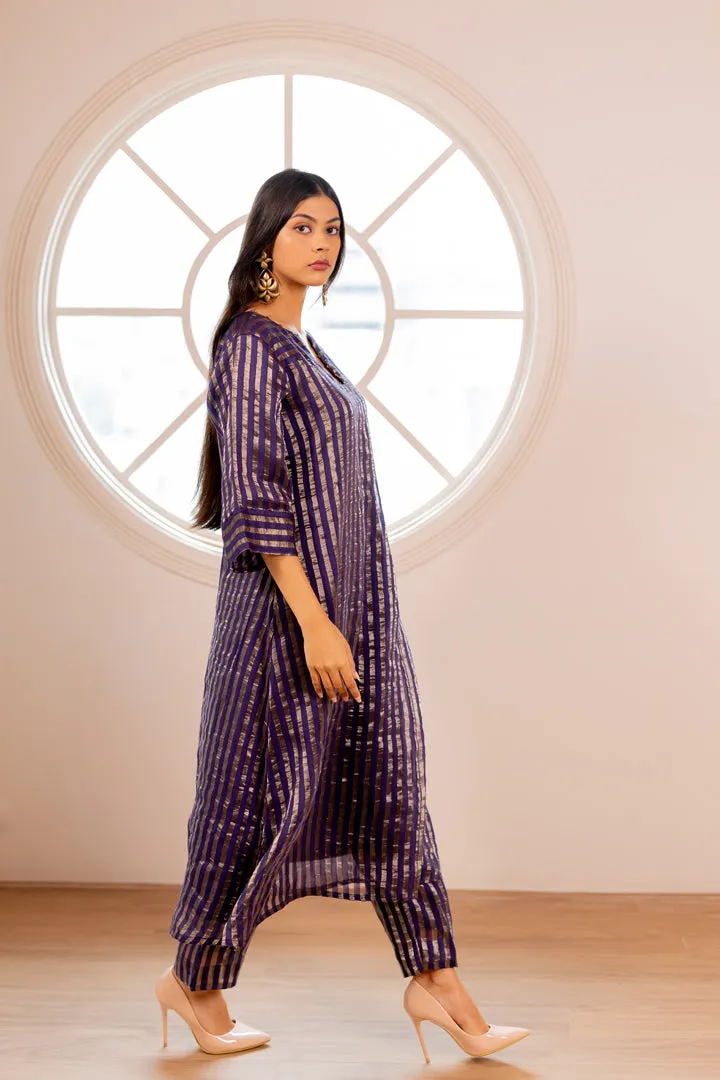 Reyna Striped Kurta Set