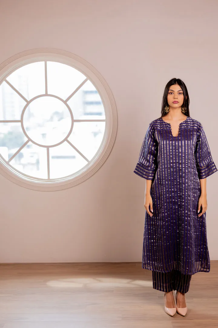 Reyna Striped Kurta Set