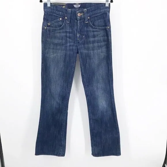 Rock &amp; Republic Embellished back pocket Boot Cut Jeans SIze 28