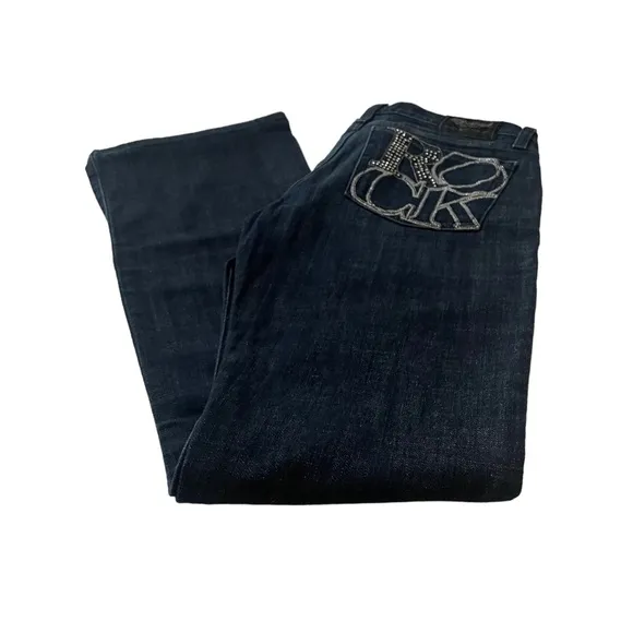 Rock &amp; Republic Women’s Denim Embellished Embroidered Jeans Size 28