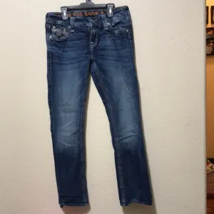 Rock Revival Women's Easy Boot Boris Embellished Jeans. Very Good Condition.