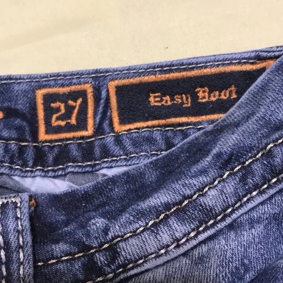 Rock Revival Women's Easy Boot Boris Embellished Jeans. Very Good Condition.