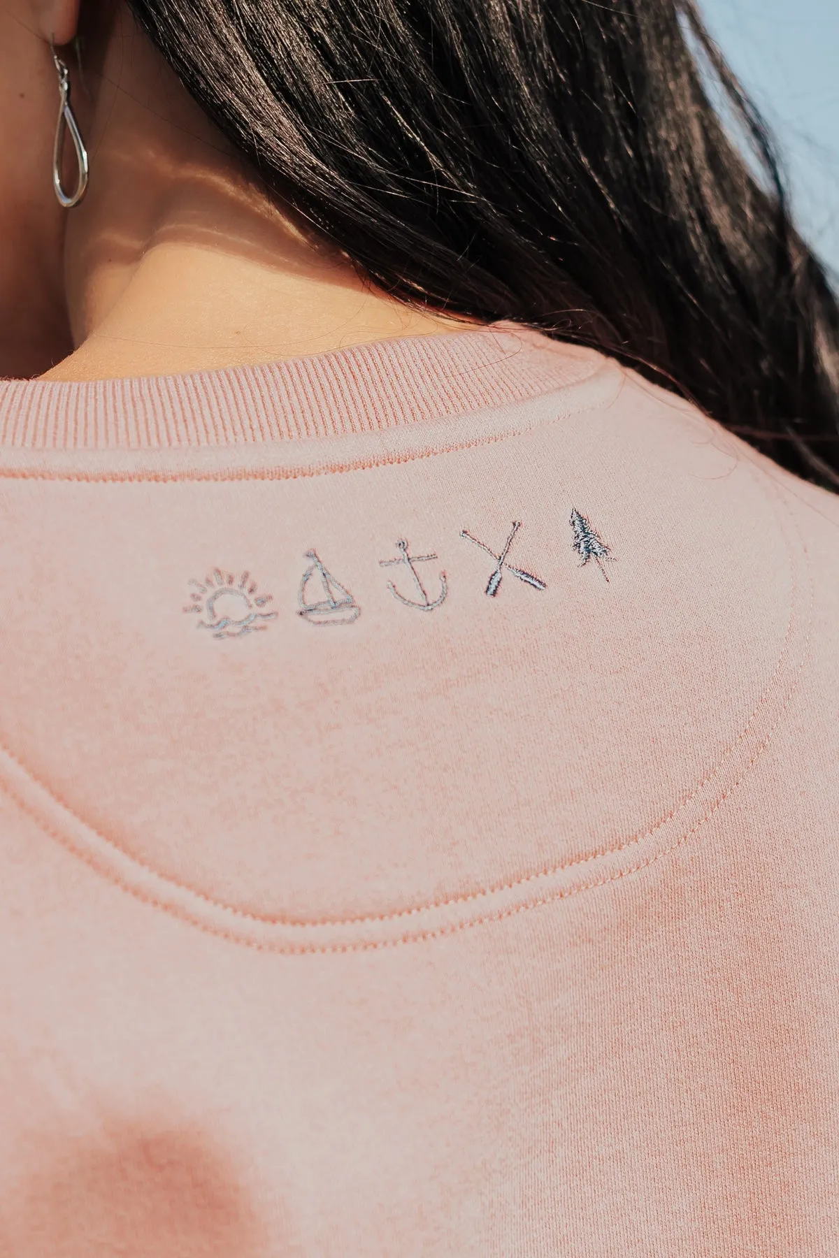 Sanded Fleece Boyfriend Crew Neck - FCN004