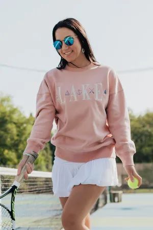Sanded Fleece Boyfriend Crew Neck - FCN004