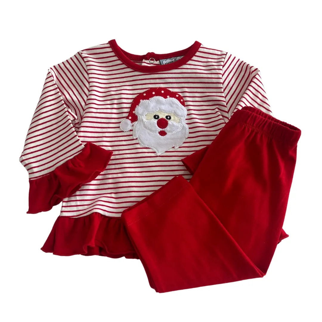 Santa Applique Legging Set