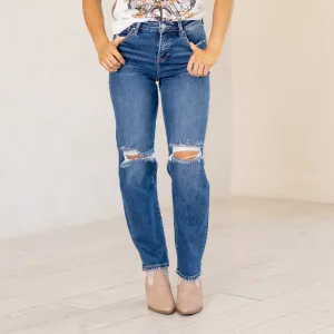 Sarah Tummy Control Top High Rise Girlfriend Fit Regular & Plus Sizes