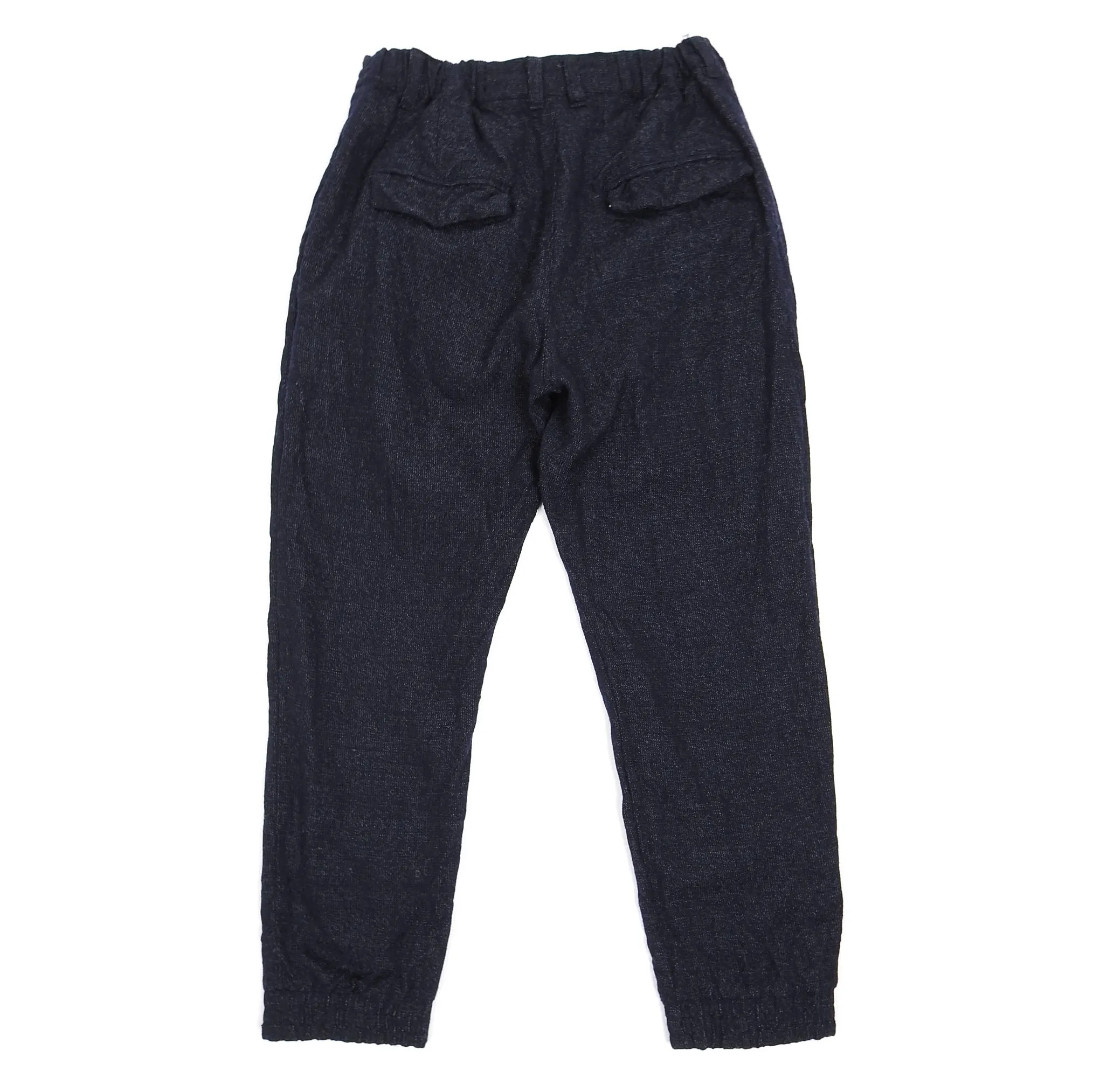 Sasquatchfabrix Navy Wool Cuffed Trousers Size Small