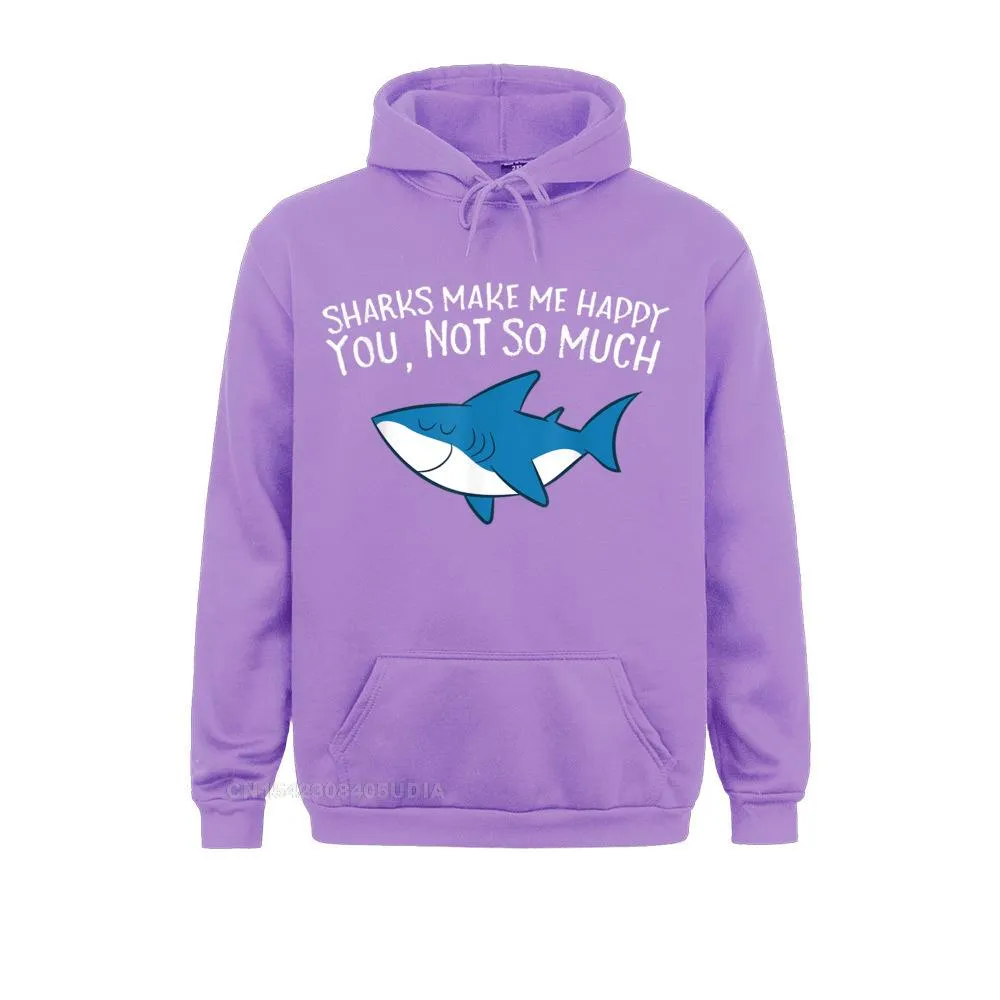 Scuba diving Hoodie for Men | Sharks make me Happy