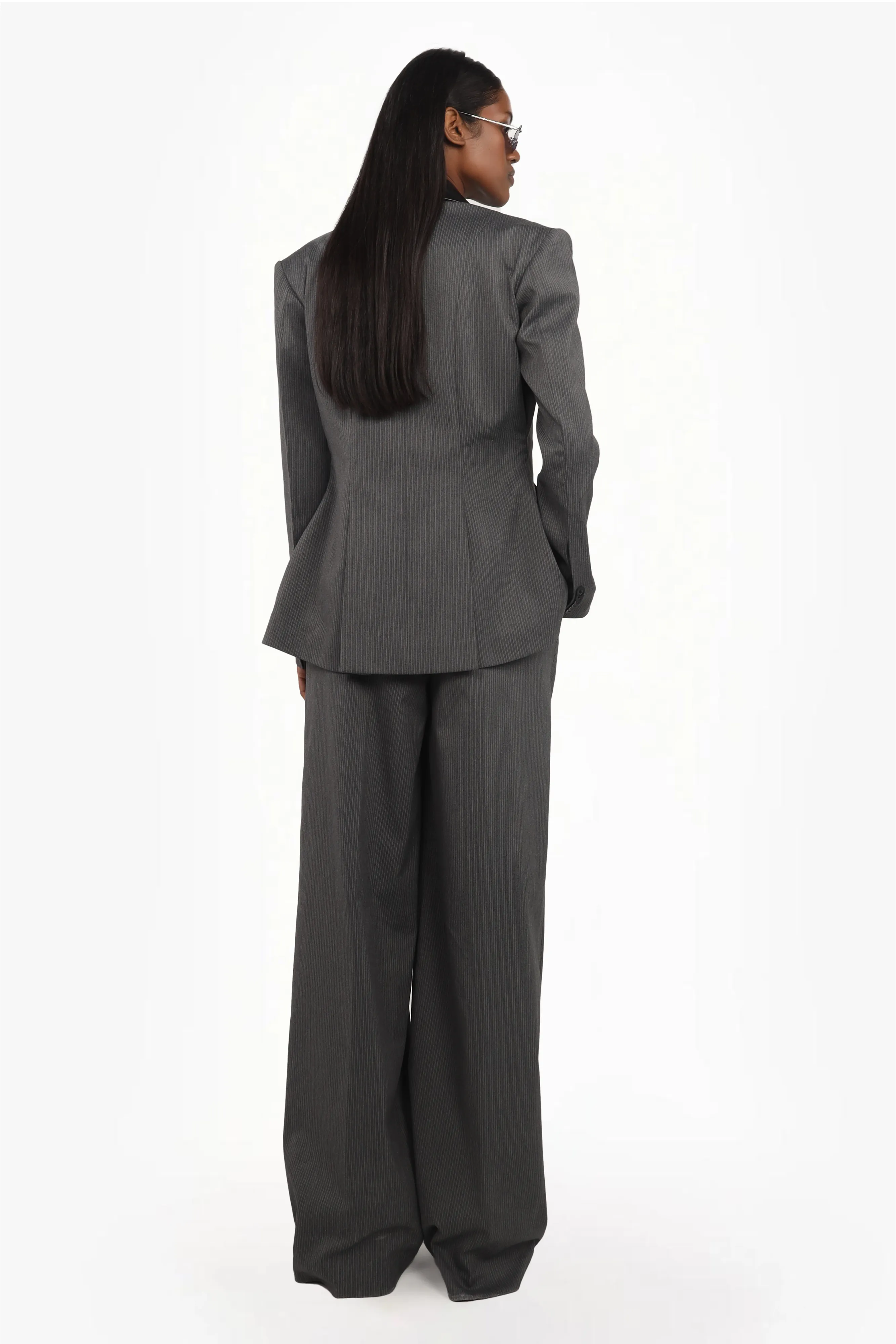 Sculpted Pinstripe 3-Piece Suit