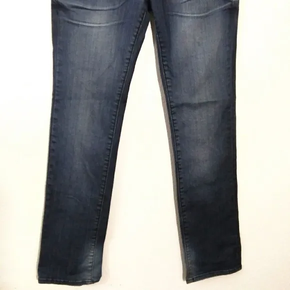 Seven7 embellished pockets zipper accent jeans