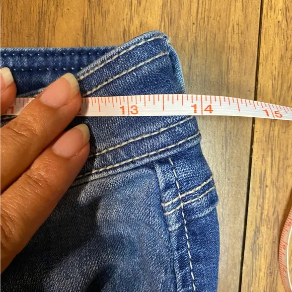 Seven7 Pearl Embellished High Rise Ankle Skinny Jeans Sz 6