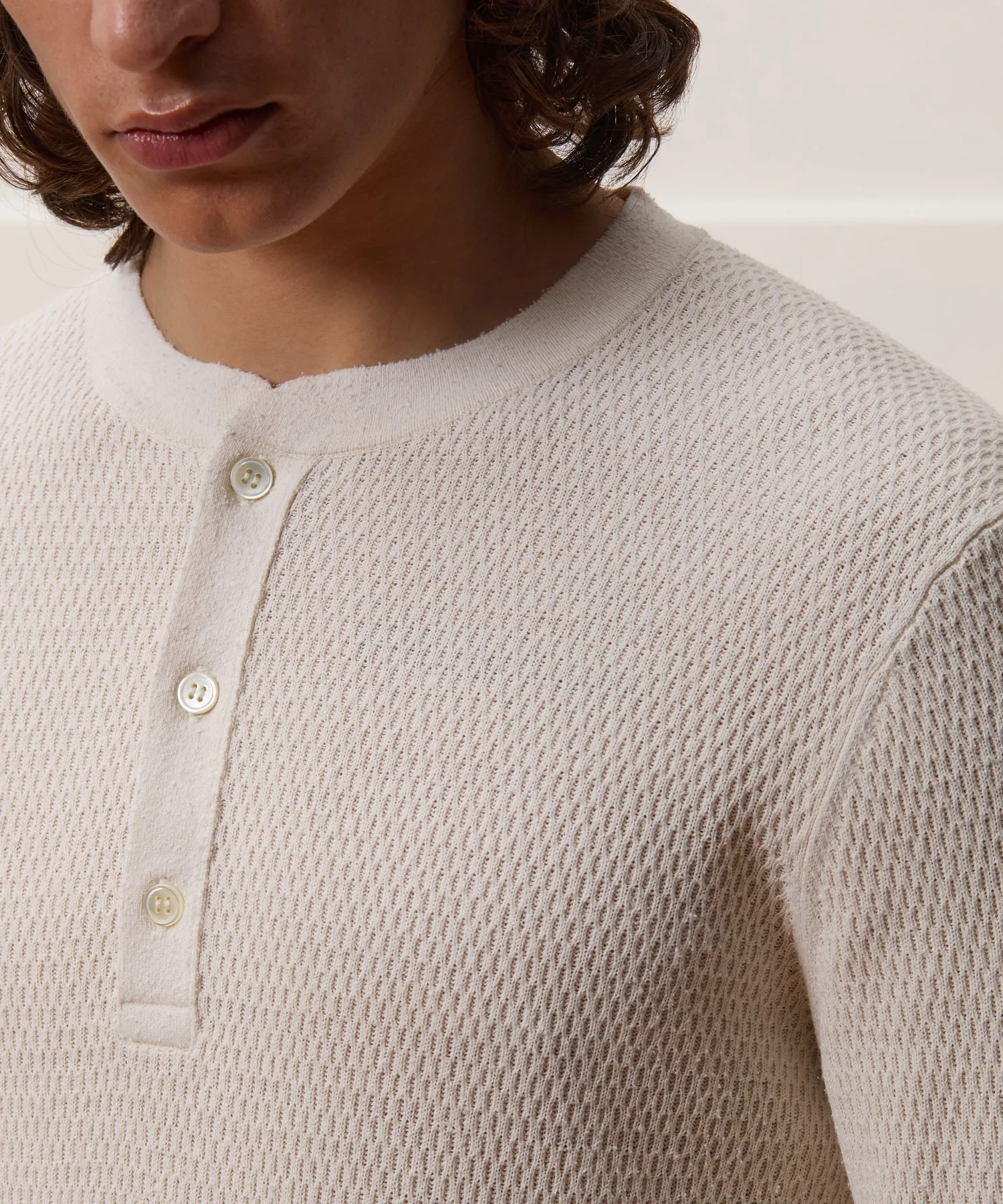 Silk Henley