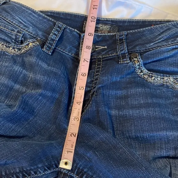 Silver Jeans Suki Mid Rise Slim Super Stretch Boot Cut Jeans