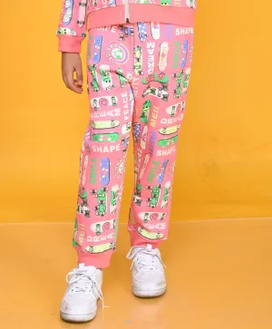 SKATE PINK GIRLS FLEECE JOGGER - PINK