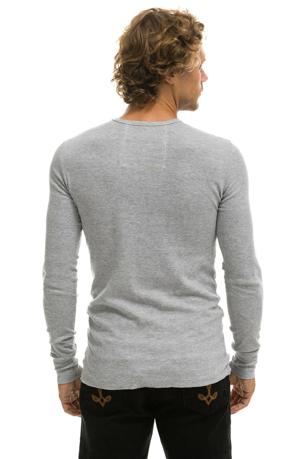 SMILEY 2 THERMAL - HEATHER GREY