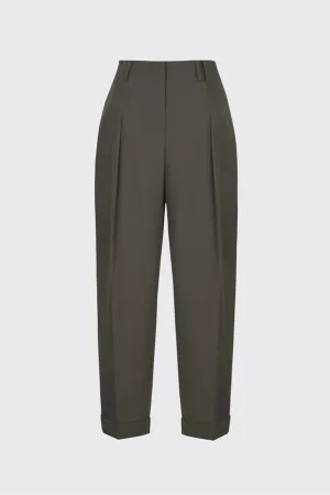 [Sold-out] Taupe archive back pocket trousers