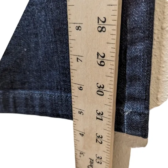 St John Sport Dark Wash Straight Leg Women's Stretch Denim Jeans (0)