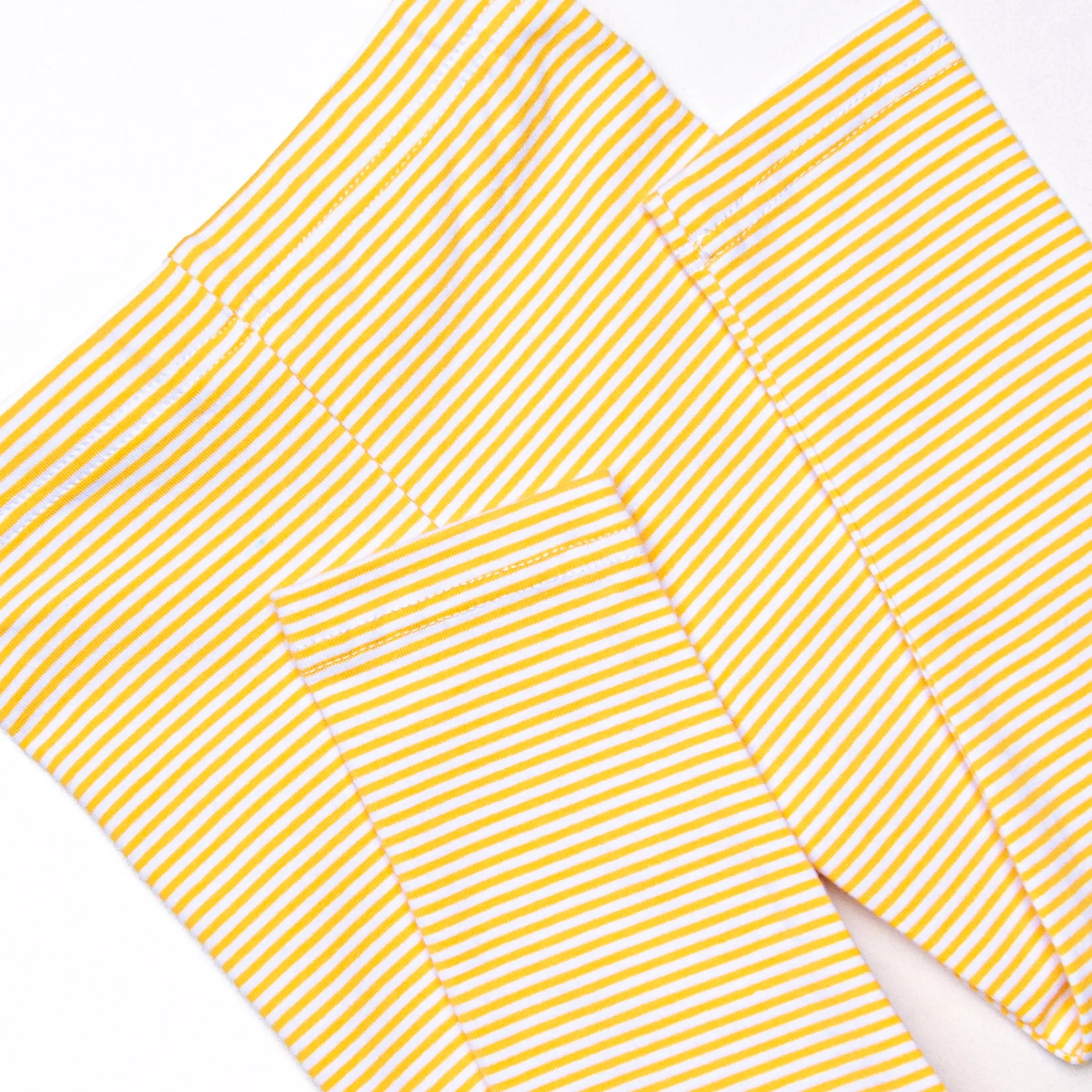 Stand Tall Stems Applique Legging Set, Yellow