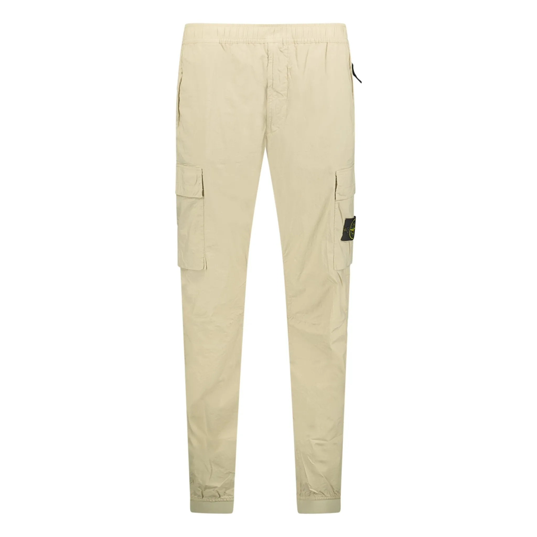 STONE ISLAND CUFFED CARGO TROUSERS SAND