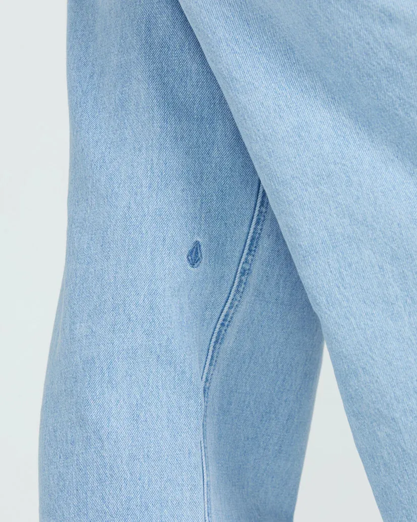 Stoned Bf Hi Rise Jeans - Blue Bird