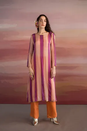 Striped Kurta And Pant Set