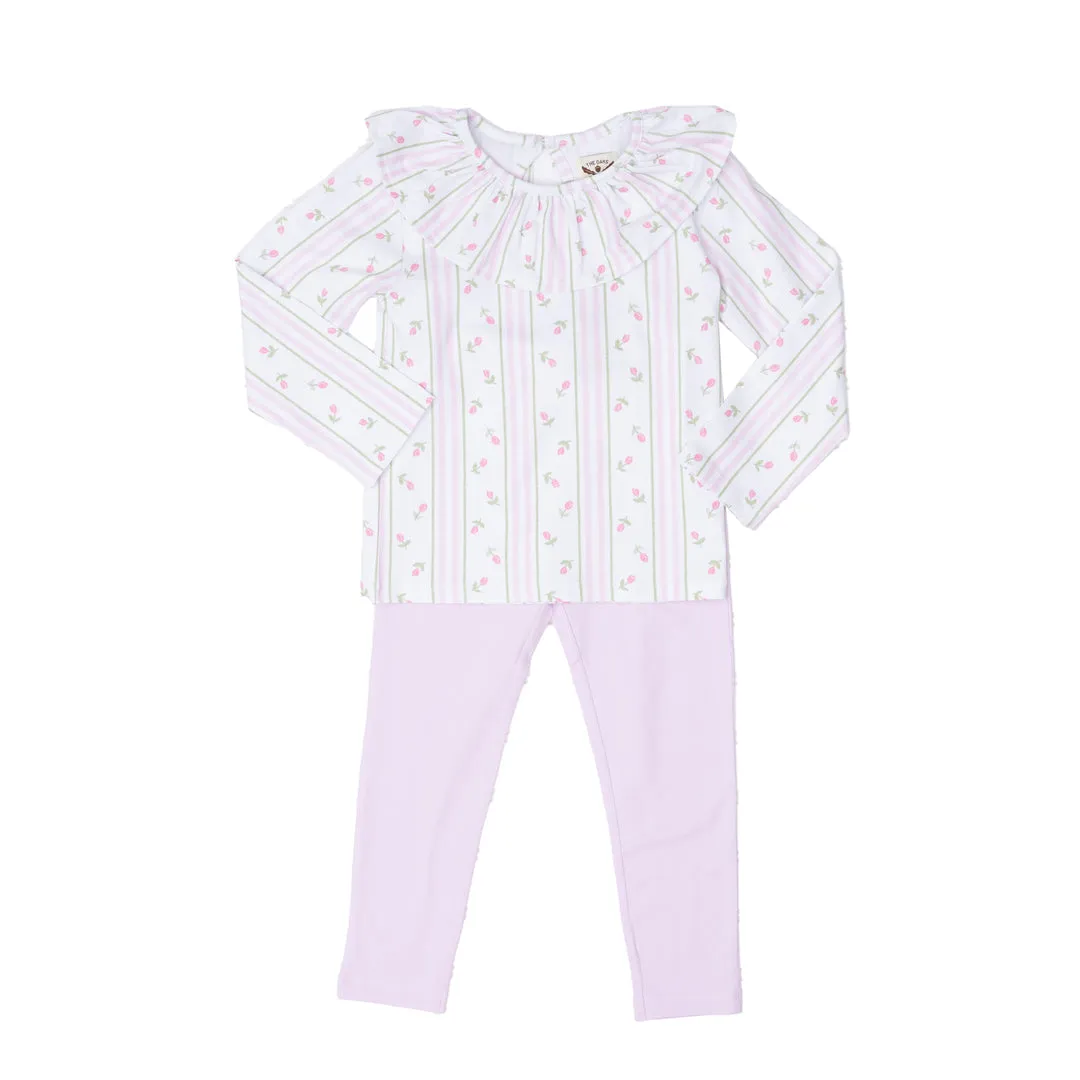 Striped Tulip Legging Set