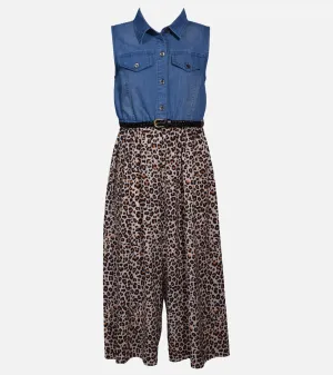 Suki Leopard Print Jumpsuit