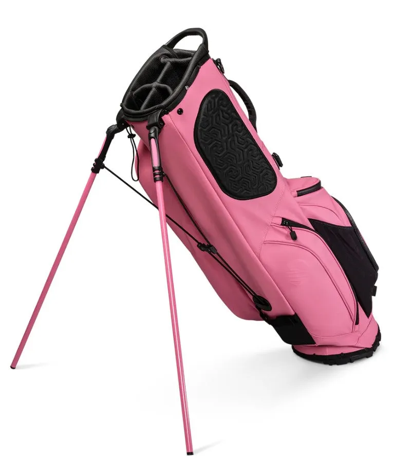 Sunday Golf Ryder Stand Bag S-Class Dusty Rose Leather (Bag Height 35")