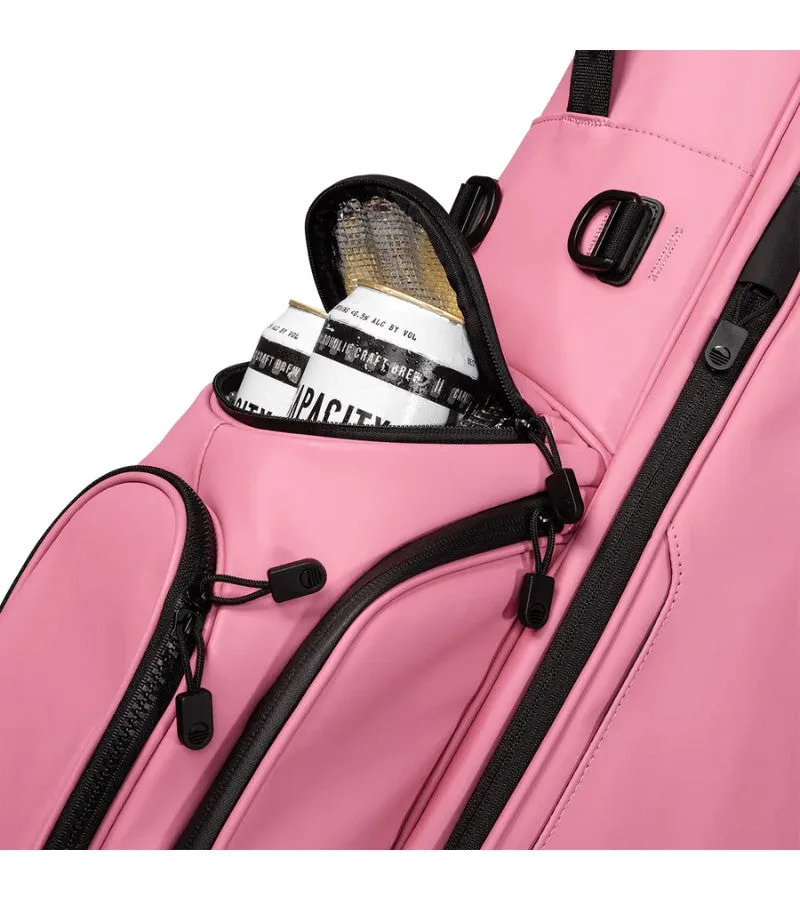 Sunday Golf Ryder Stand Bag S-Class Dusty Rose Leather (Bag Height 35")