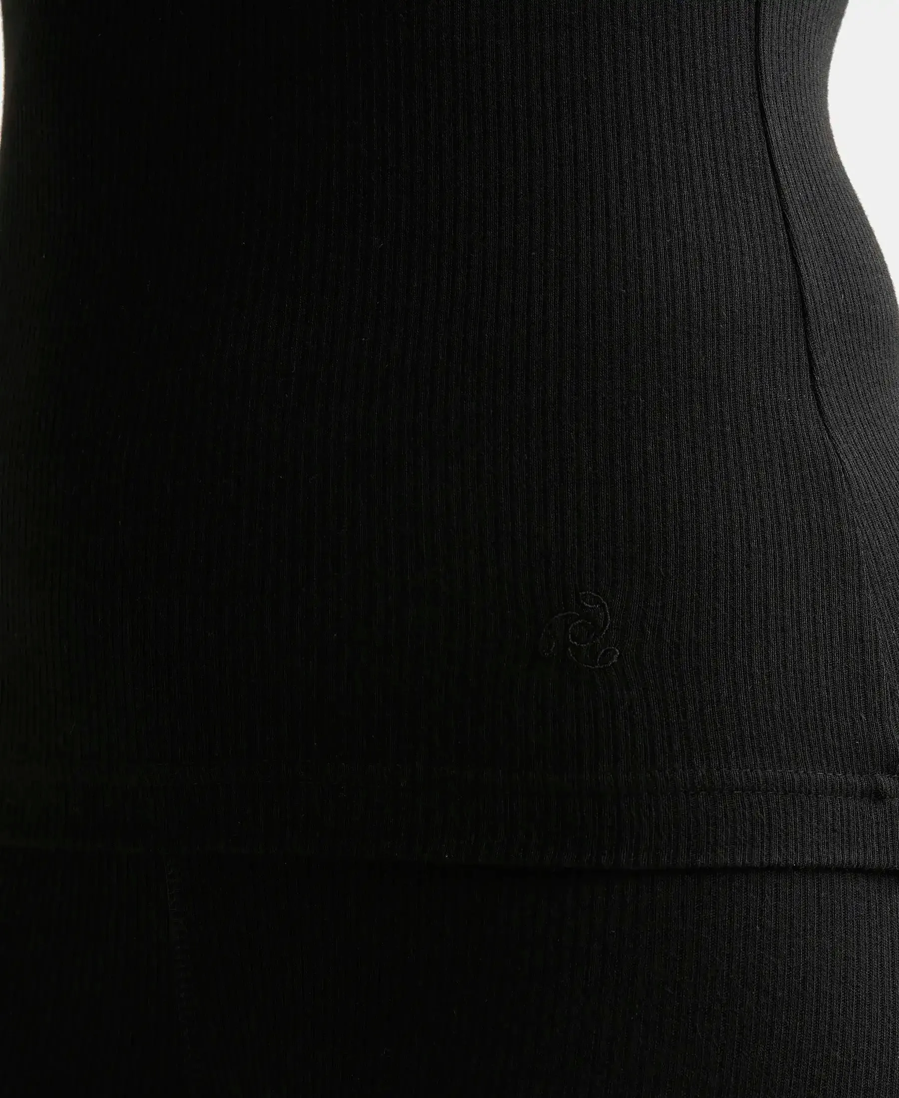 Super Combed Cotton Rich Thermal Camisole with StayWarm Technology - Black