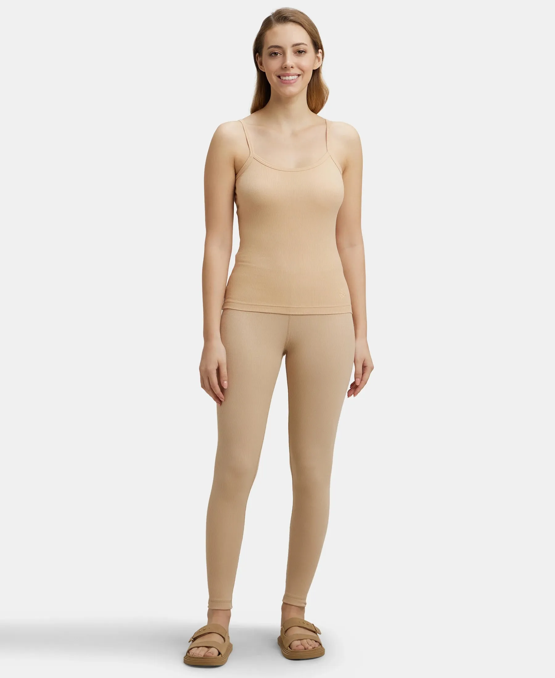 Super Combed Cotton Rich Thermal Camisole with StayWarm Technology - Skin