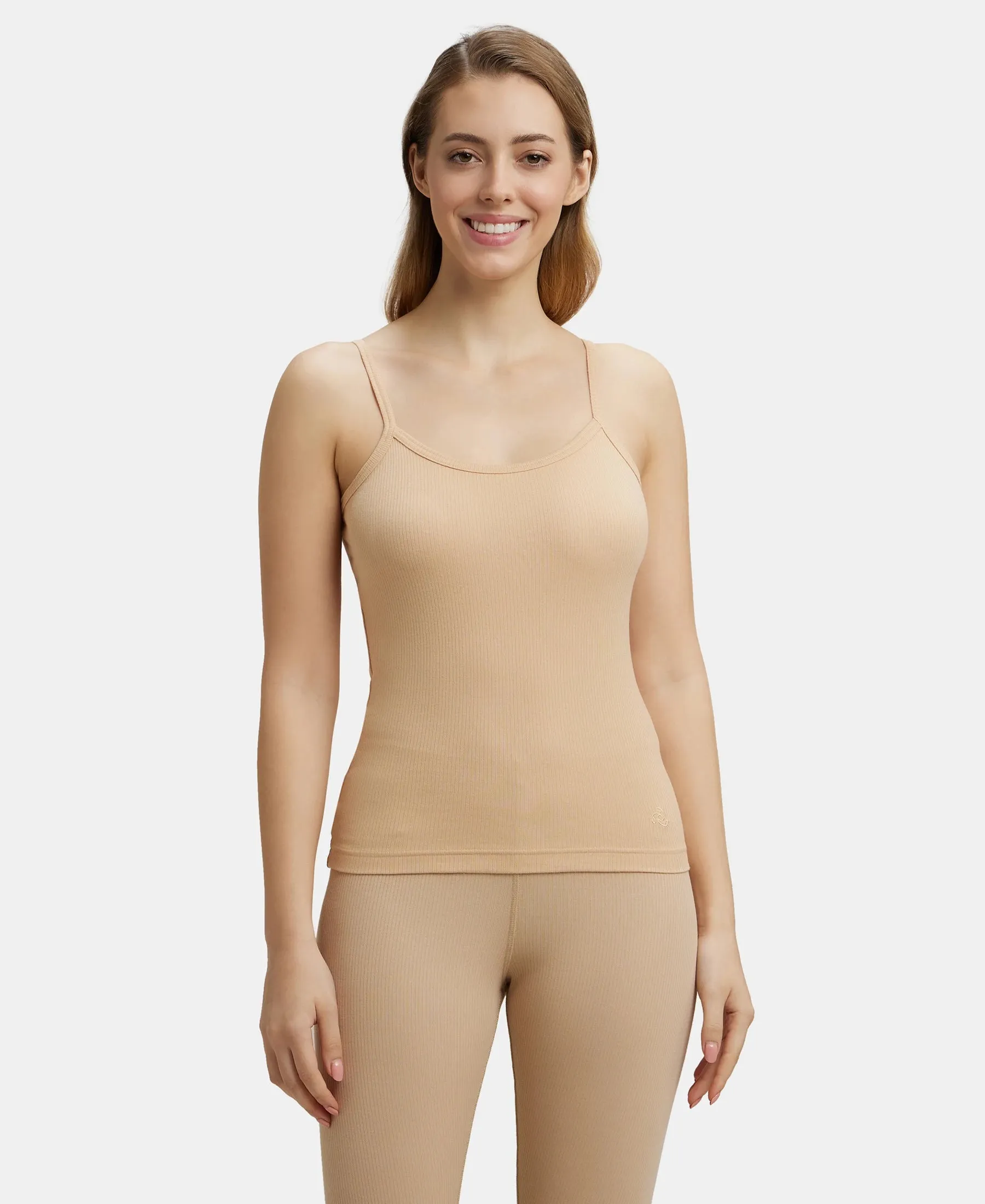 Super Combed Cotton Rich Thermal Camisole with StayWarm Technology - Skin