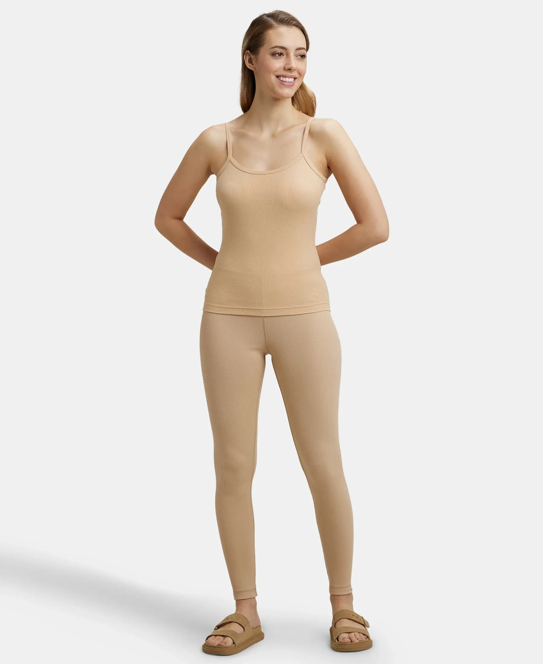 Super Combed Cotton Rich Thermal Camisole with StayWarm Technology - Skin