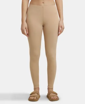 Super Combed Cotton Rich Thermal Leggings with StayWarm Technology - Skin