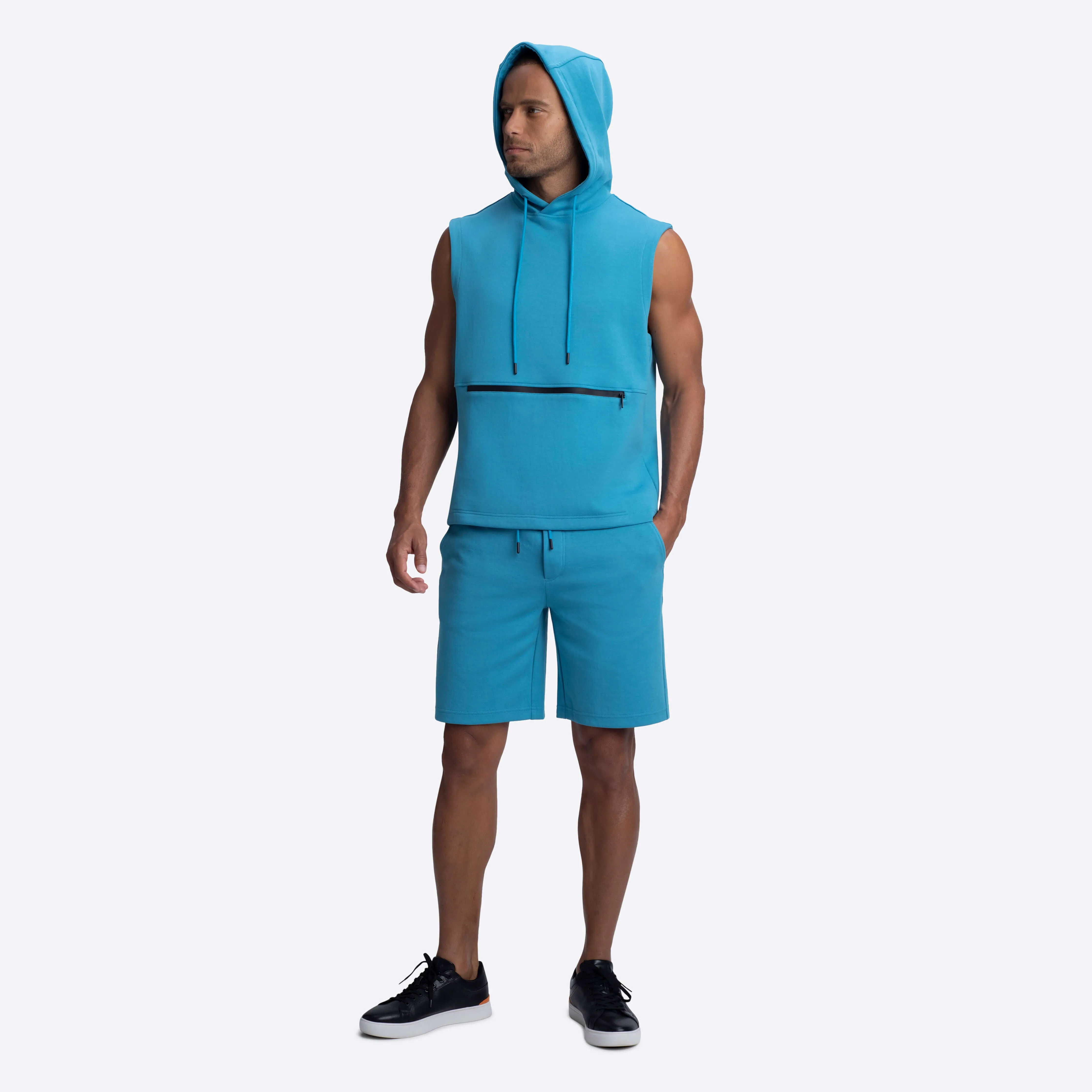 Sweatshirt Hooded Vest