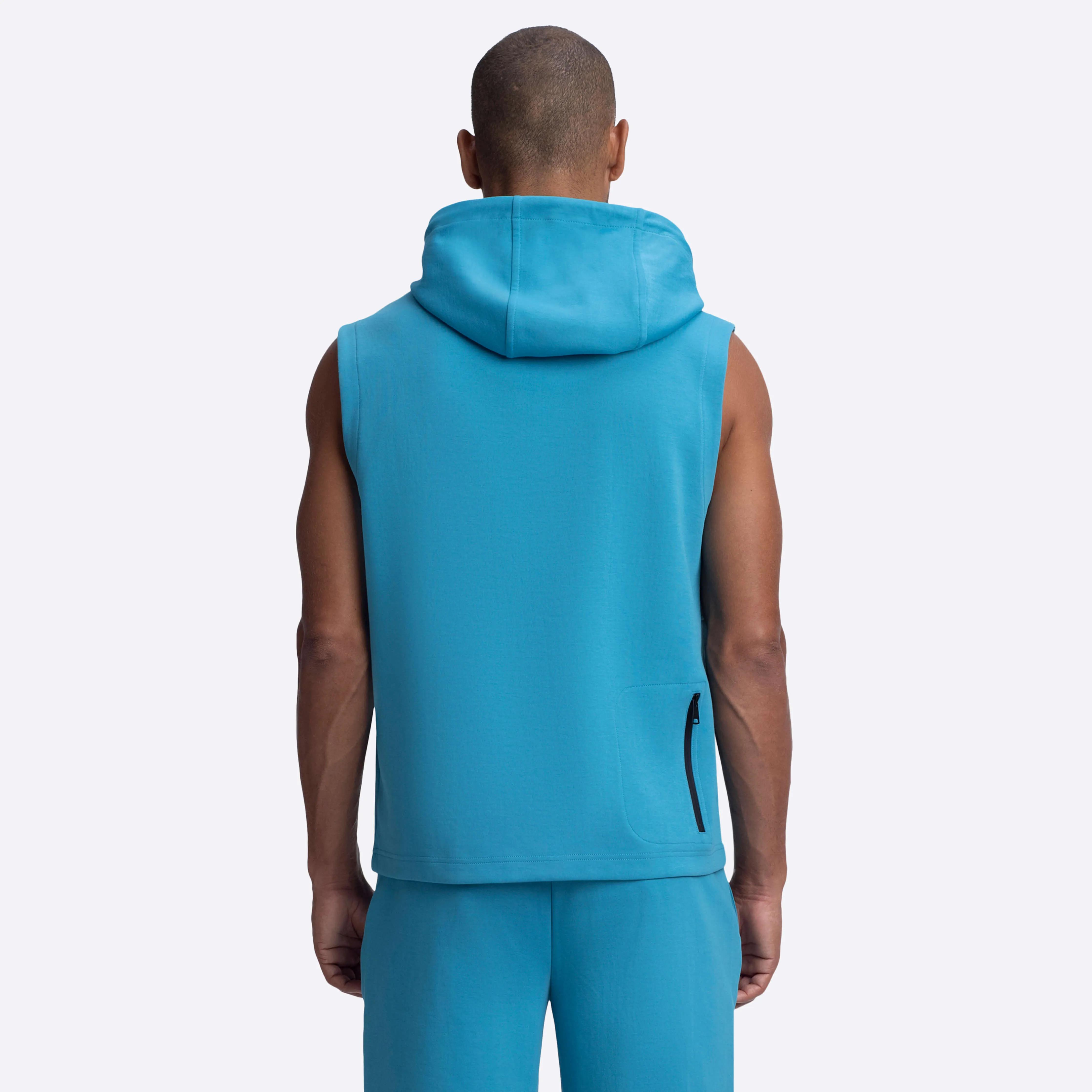 Sweatshirt Hooded Vest