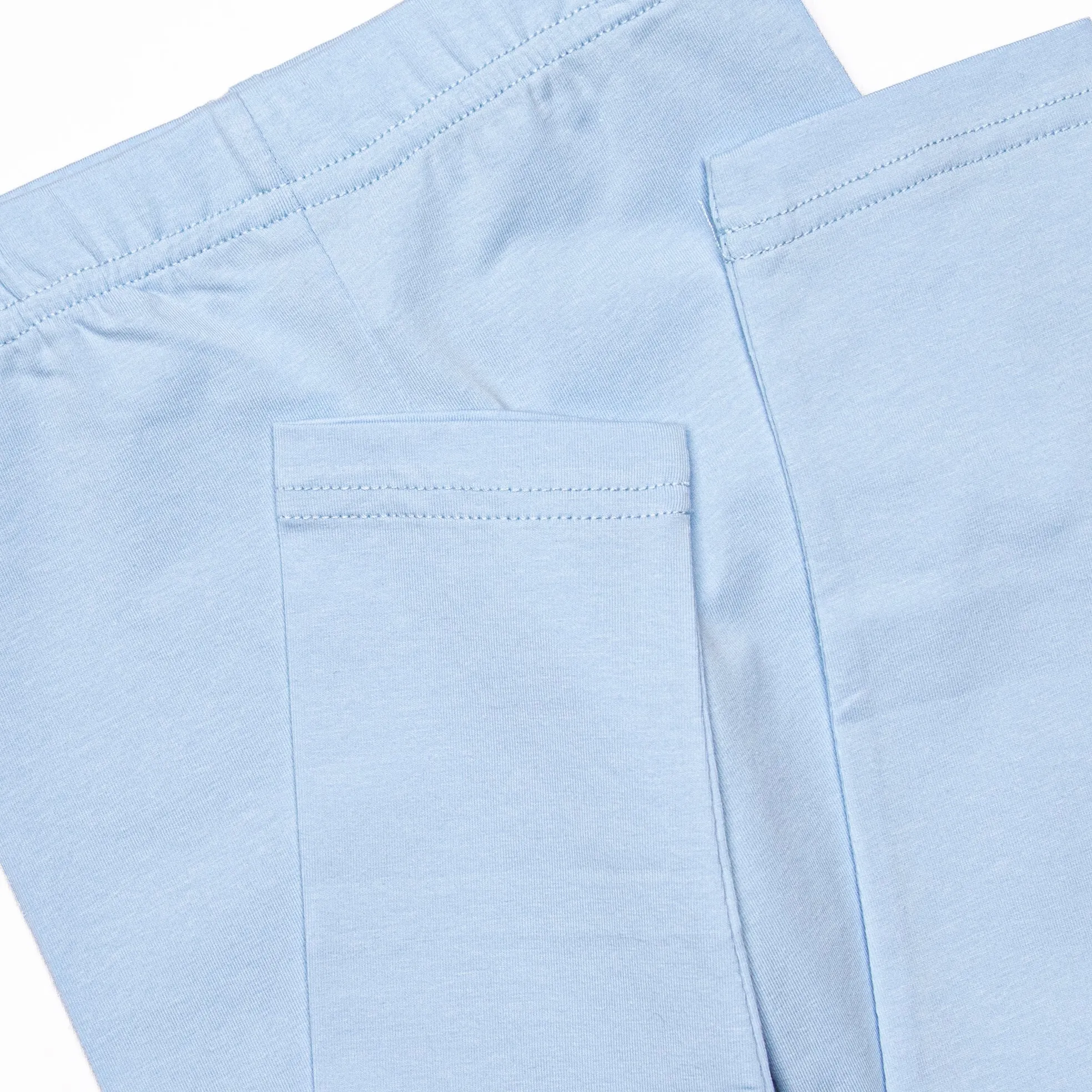 Sweet Pea Stripes Legging Set, Blue