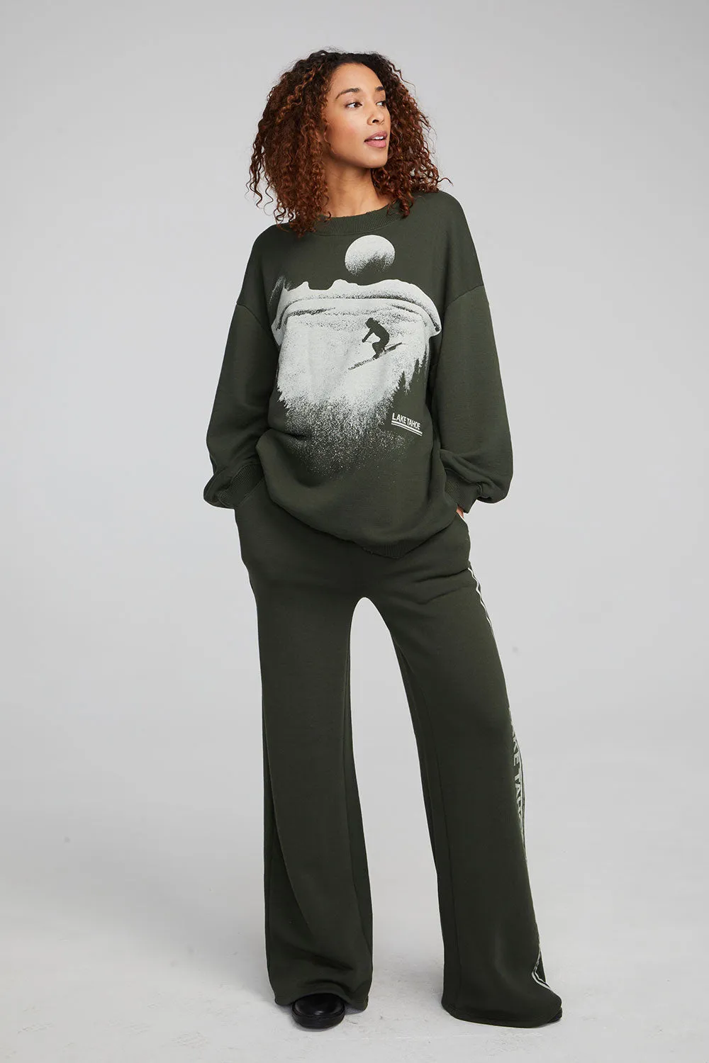 Tahoe Ski Slope Zuma Cotton Pullover